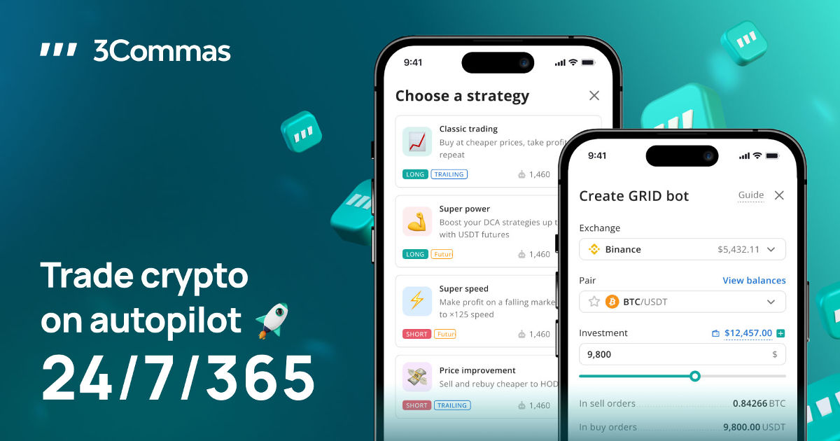 3Commas - Crypto Trading Bot Automated Altcoin/Bitcoin Platform